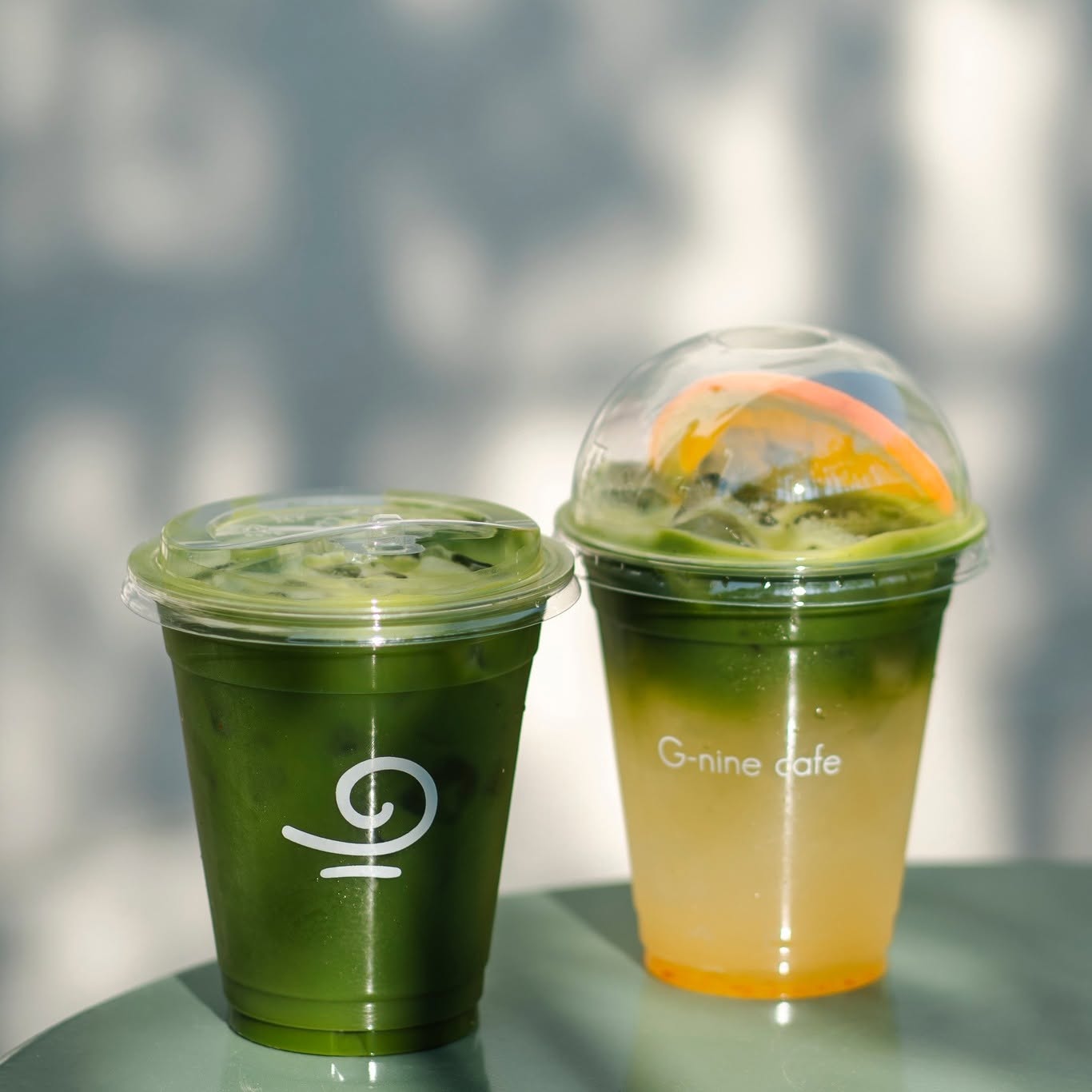 เครื่องดื่มมัทฉะและชาผลไม้ แก้ว Gnine Cafe